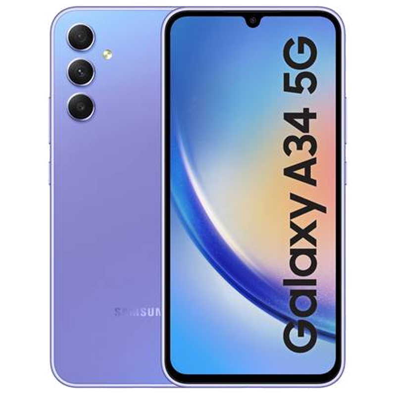 گوشی موبایل سامسونگ مدل Galaxy A34 5G دو سیم کارت ظرفیت 256 گیگابایت و رم 8 گیگابایت